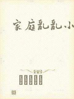 家庭乱乱小说封面