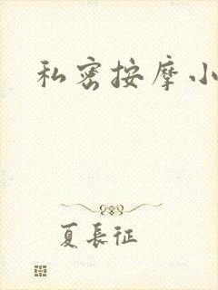 私密按摩小说