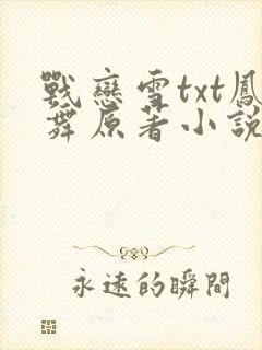 战恋雪txt凤舞原著小说