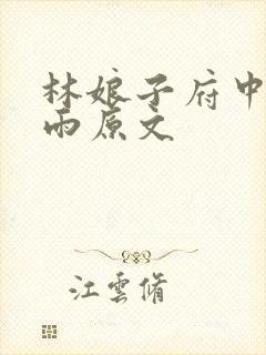 林娘子府中逢甘雨原文封面