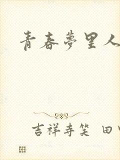 青春梦里人