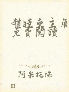 赵晓东主角小说免费阅读