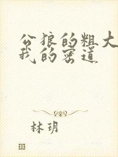 公狼的粗大挺进我的密道