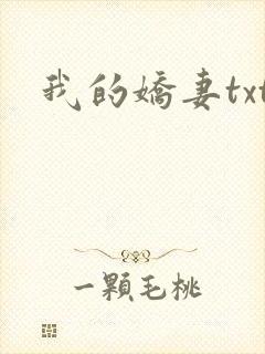我的娇妻txt
