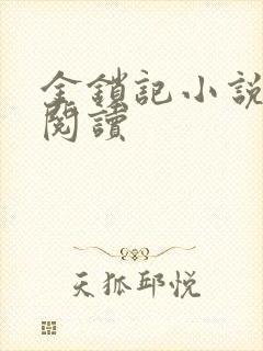 金锁记小说全文阅读封面