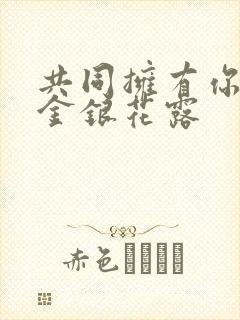 共同拥有你by金银花露