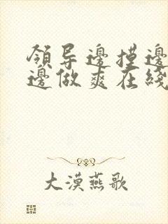 领导边摸边吃奶边做爽在线观看