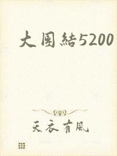 大团结5200封面