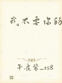 我不要你的承诺