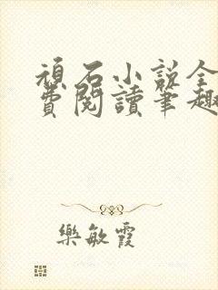 顽石小说全文免费阅读笔趣阁