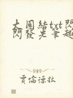 大团结txt闪闪发光笔趣阁