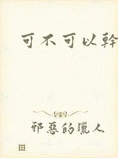 可不可以干湿你