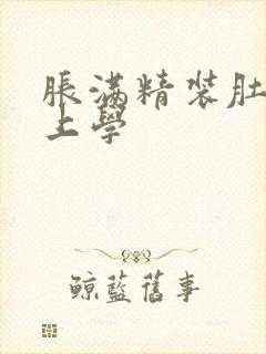 胀满精装肚子去上学封面