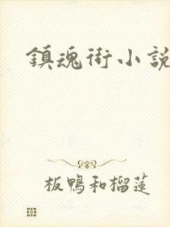 镇魂街小说封面