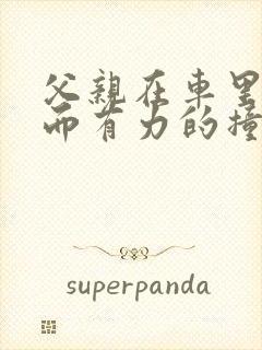 父亲在车里缓慢而有力的撞着