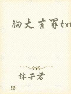 胸大有罪txt