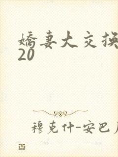 娇妻大交换1一20