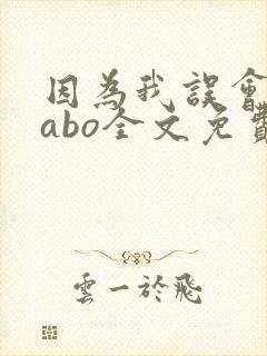 因为我误会glabo全文免费阅读