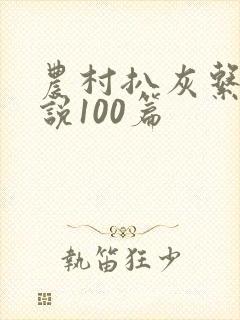 农村扒灰系列小说100篇封面