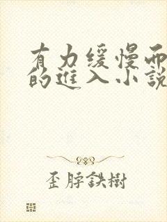 有力缓慢而坚定的进入小说