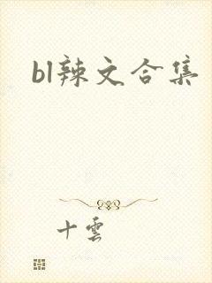 bl辣文合集封面