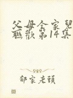 父母全家儿女大联欢第14集