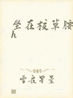 坐在校草腰上动h