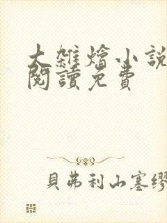 大杂烩小说全集阅读免费