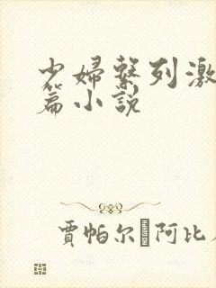 少妇系列激情短篇小说