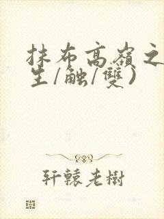 抹布高岭之花(生/触/双)