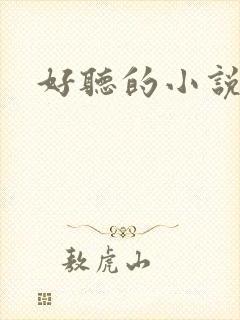 好听的小说名字封面