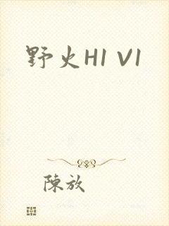 野火H1 V1封面