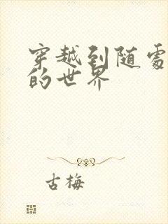 穿越到随处做X的世界