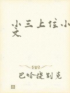 小三上位小说全文