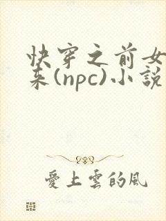 快穿之前女友归来(npc)小说免费阅读封面