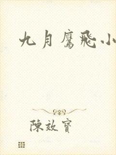 九月鹰飞小说