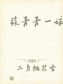 苏青青一嫁三夫