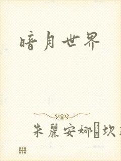 暗月世界封面
