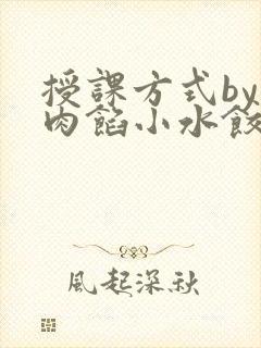 授课方式by 肉馅小水饺