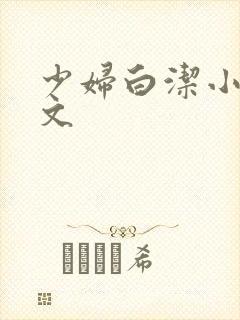 少妇白洁小说全文