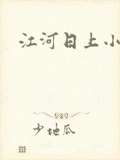 江河日上小说封面