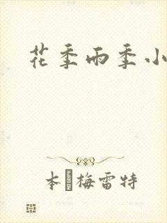 花季雨季小说封面