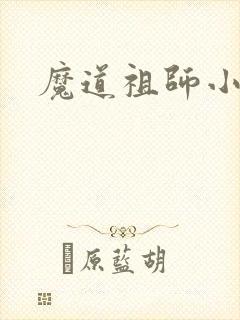魔道祖师小说