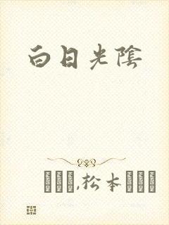 白日光阴