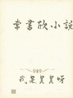 常书欣小说