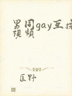 男同gay互操视频