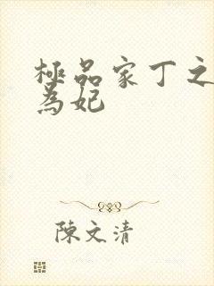 极品家丁之册母为妃封面