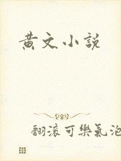 黄文小说