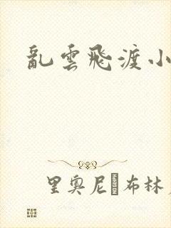 乱云飞渡小说封面