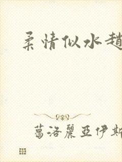 柔情似水赵雅儿